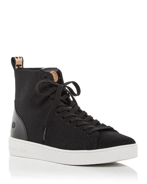 michael kors knit sneakers|michael kors denim sneakers.